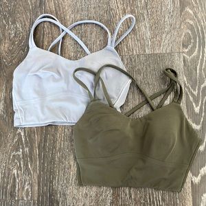 Two Like a Cloud Lululemon Bras Size 4